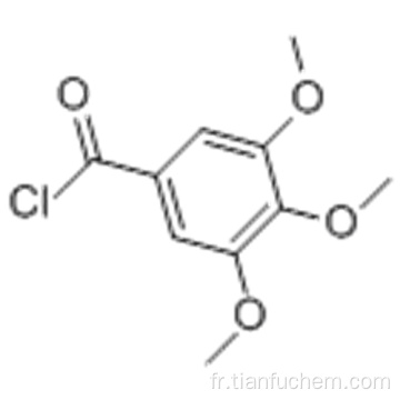 Chlorure de 3,4,5-triméthoxybenzoyle CAS 4521-61-3